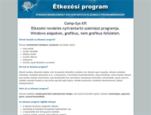 Tablet Screenshot of etkezesiprogram.startuzlet.hu
